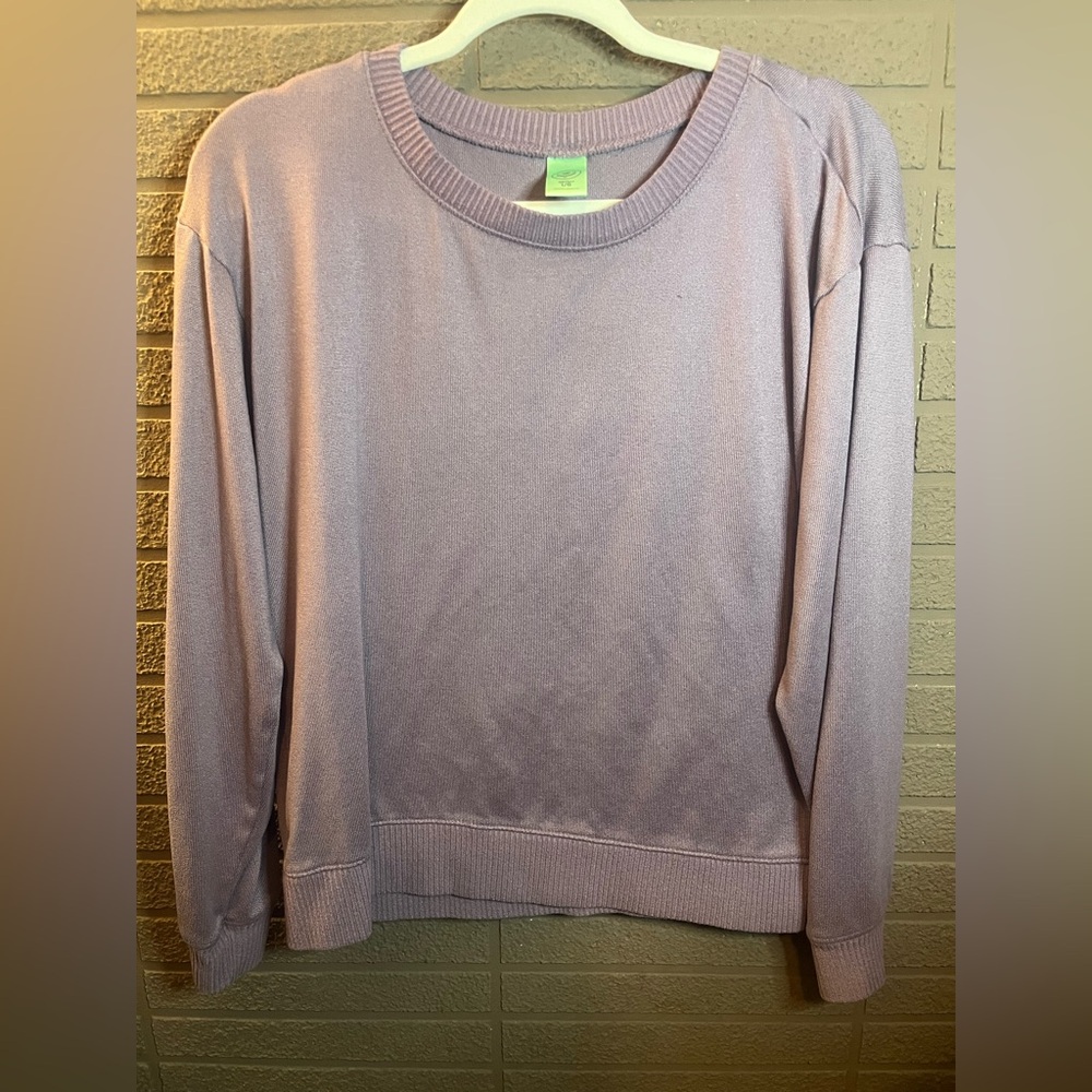 Honeydew Intimates Purple Knit Sweater Top